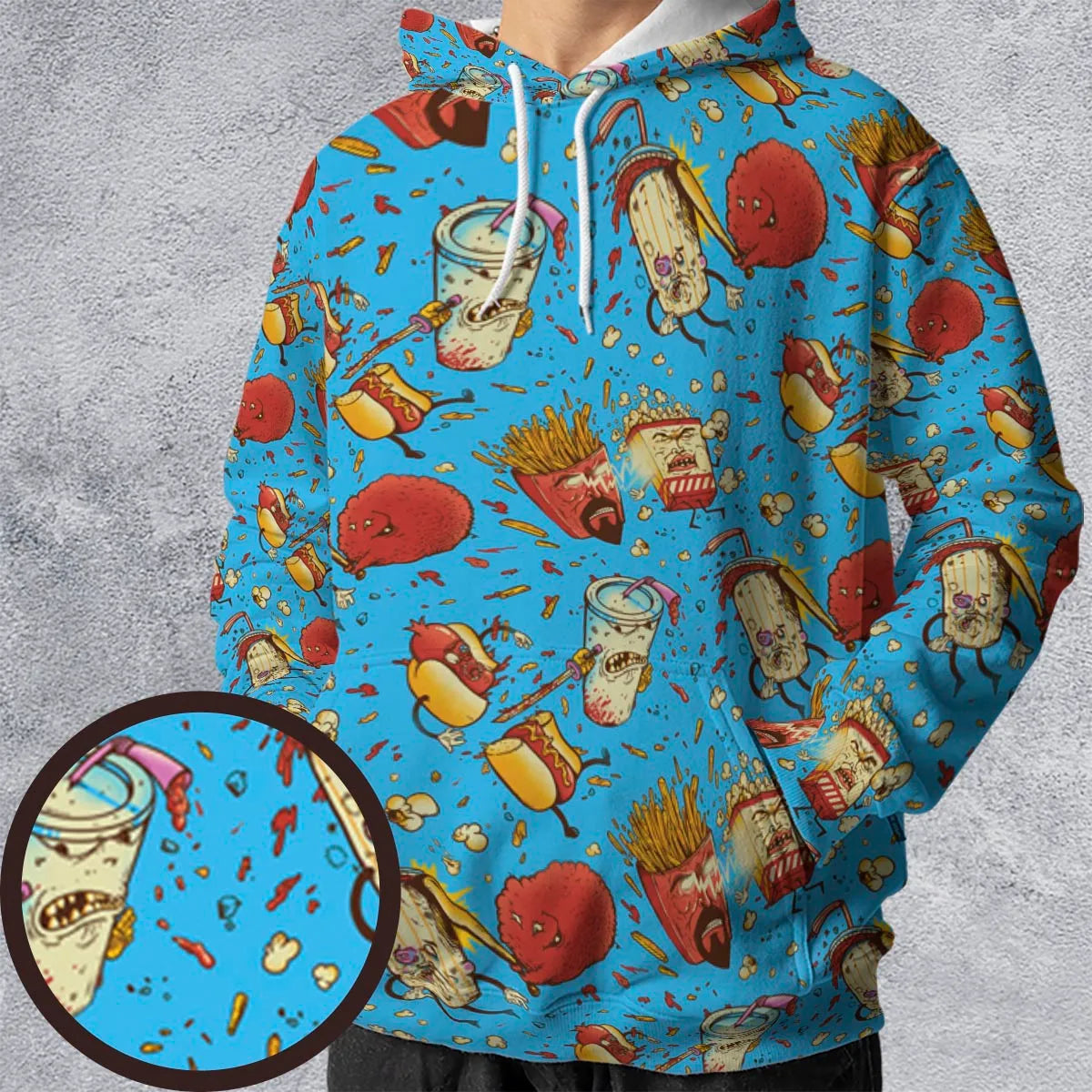 All-over Print Hoodie - 866T4XXL