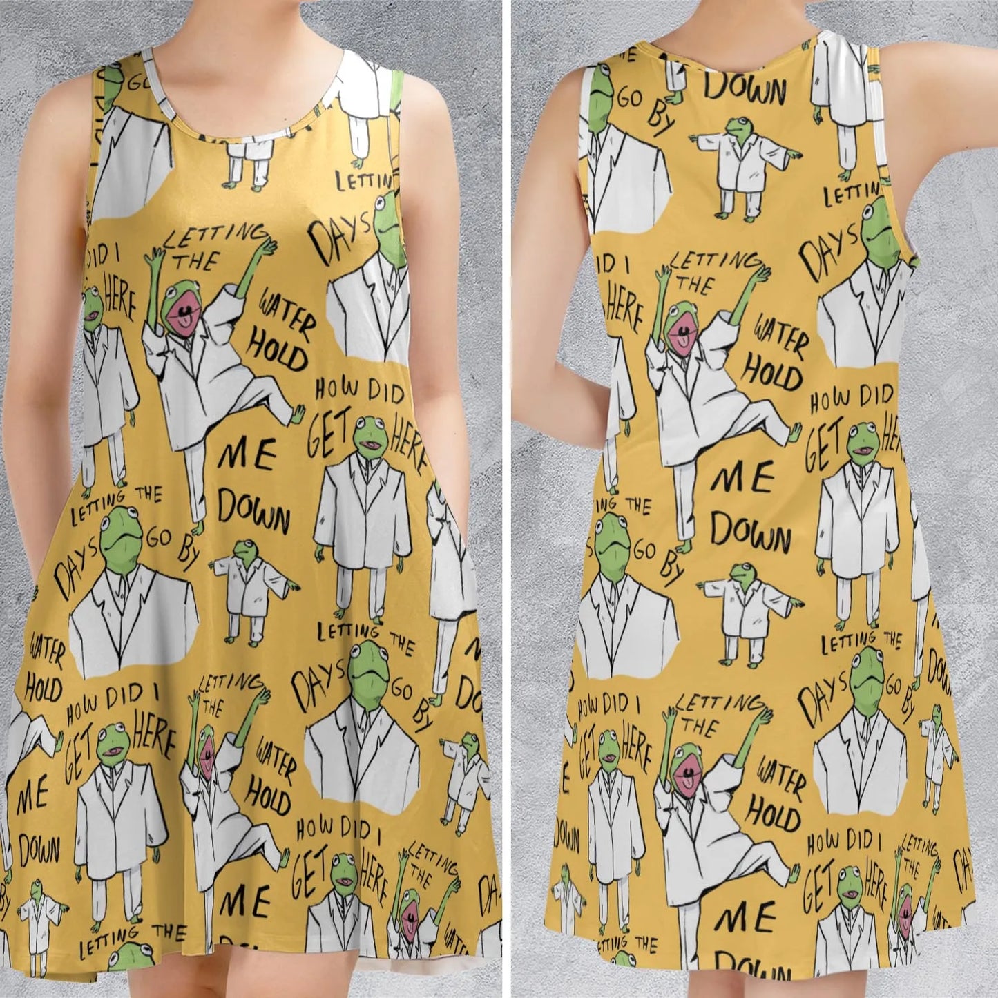 Sleeveless Dress - X6WCME76