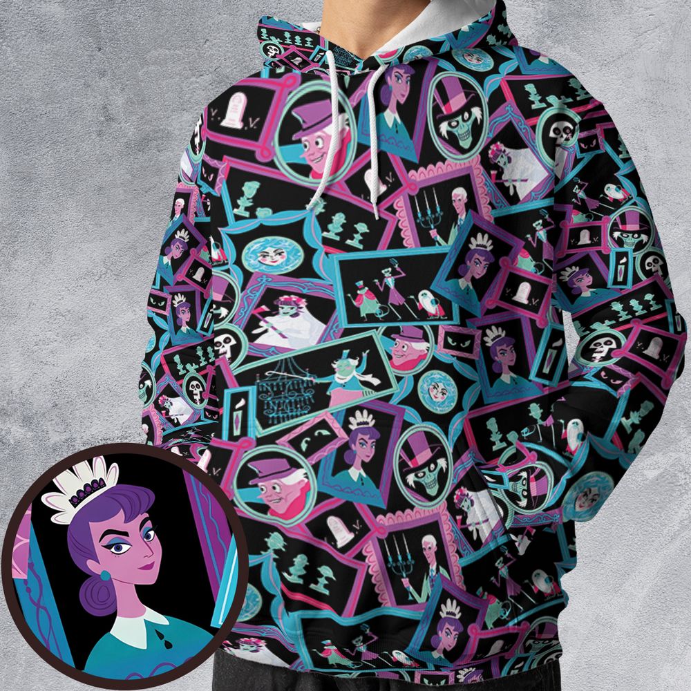 All-over Print Hoodie - KAQ42C1Y -  - 1