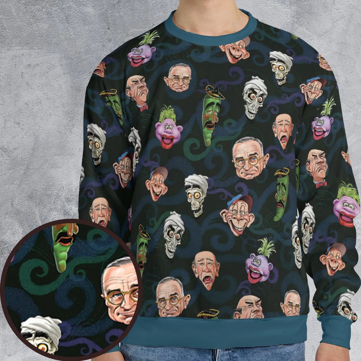All-over Print Sweatshirt - 5BPDDVWC