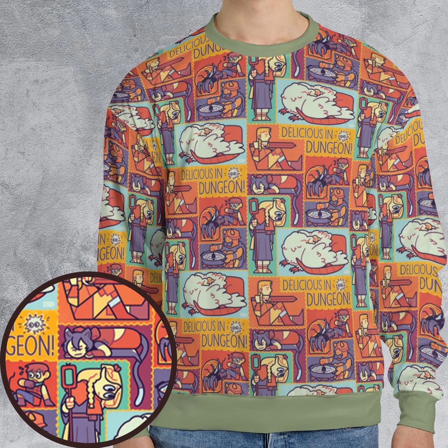 All-over Print Sweatshirt - V1ZXZ286