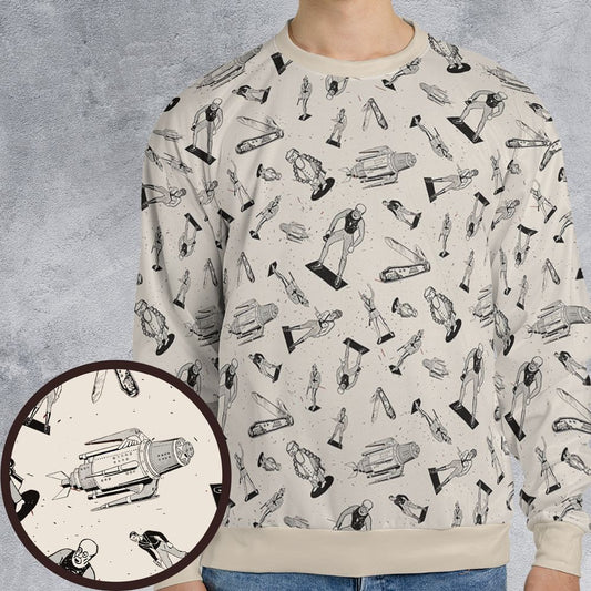 All-over Print Sweatshirt - AWLDS7P4 -  - 1