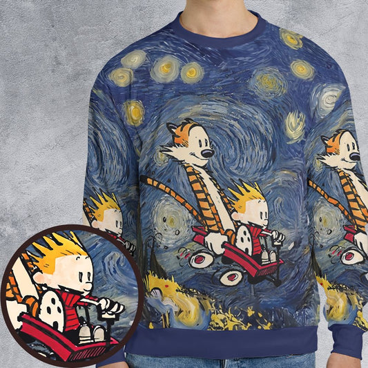 All-over Print Sweatshirt - 8213K2P5 -  - 1