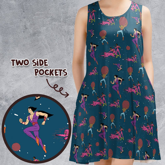 Sleeveless Dress - VMVMUYP4 -  - 1
