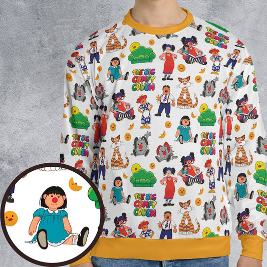 All-over Print Sweatshirt - Y7Y5U9CT -  - 1