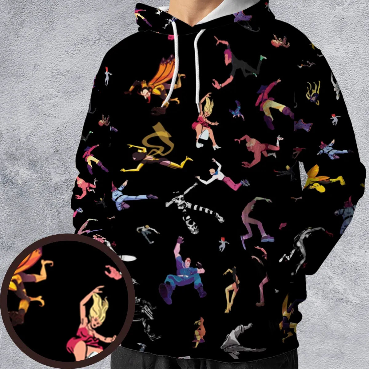 All-over Print Hoodie - NZB1BKL1