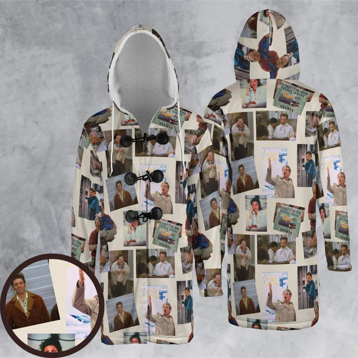 Hooded Cloak Coat - WAEGZEFC
