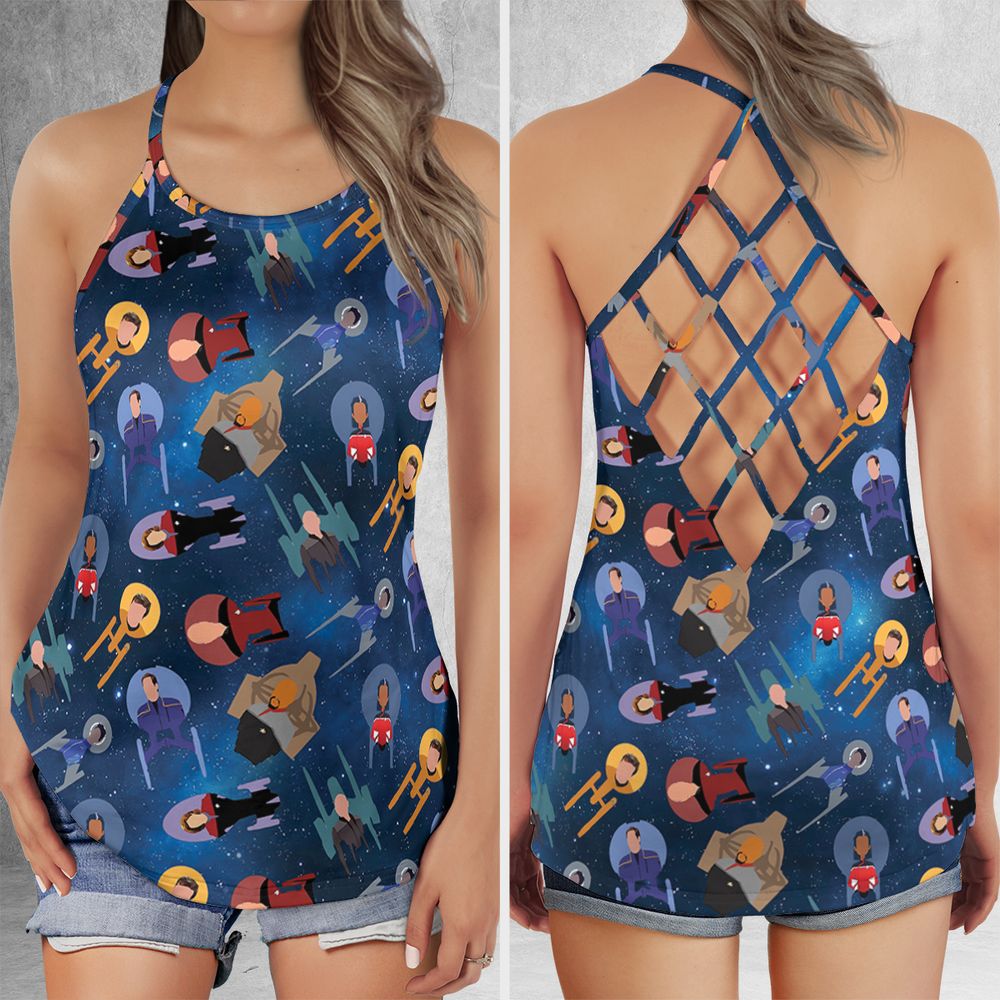 Criss Cross Tank Top - JZ46UT3C -  - 1