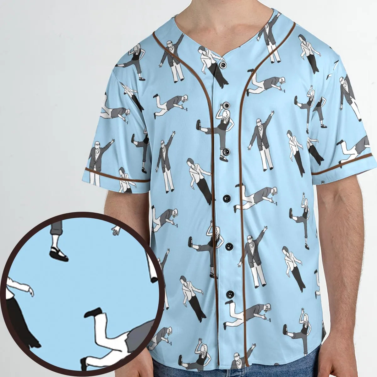 Unisex Baseball Jersey - 6P1MBB6R