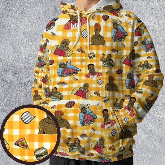 All-over Print Hoodie - NRETUMFE