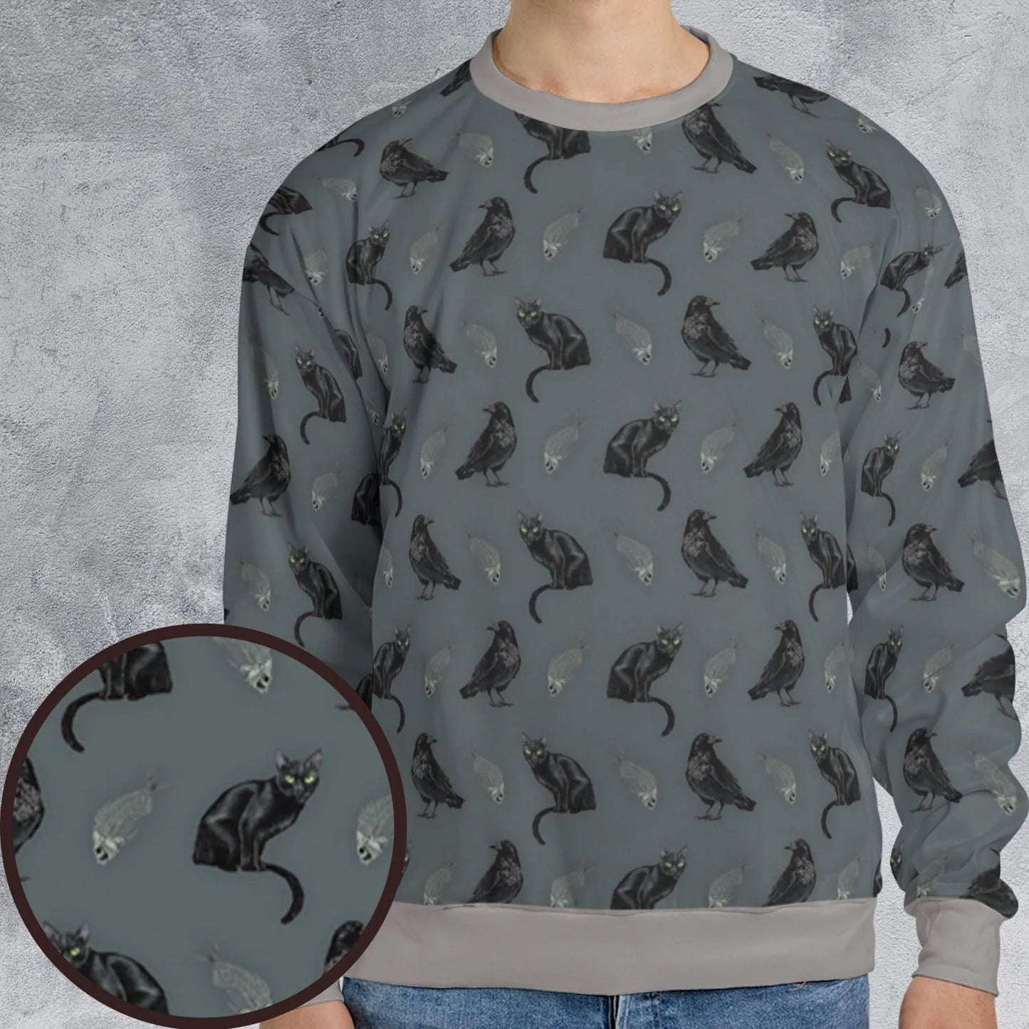 All-over Print Sweatshirt - 3VRL96EF