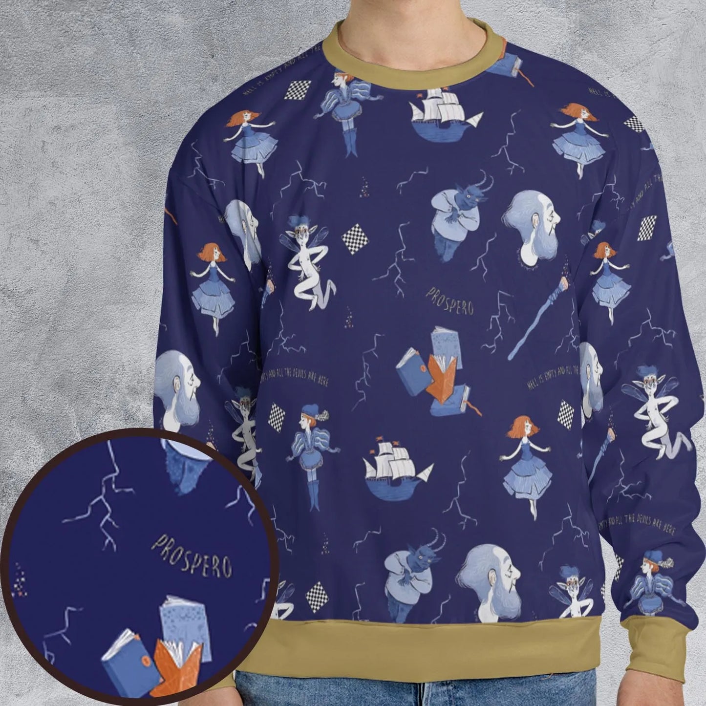 All-over Print Sweatshirt - U3547AQE