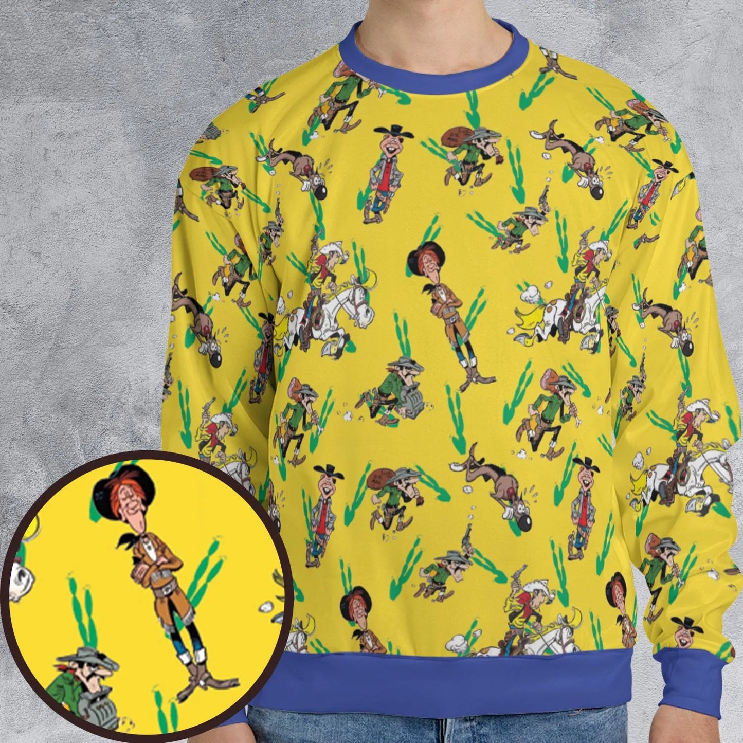 All-over Print Sweatshirt - KD529V88