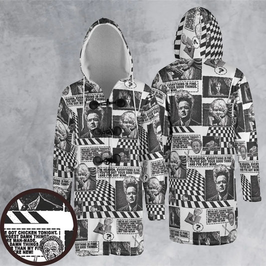 Hooded Cloak Coat - JKLAZLNN