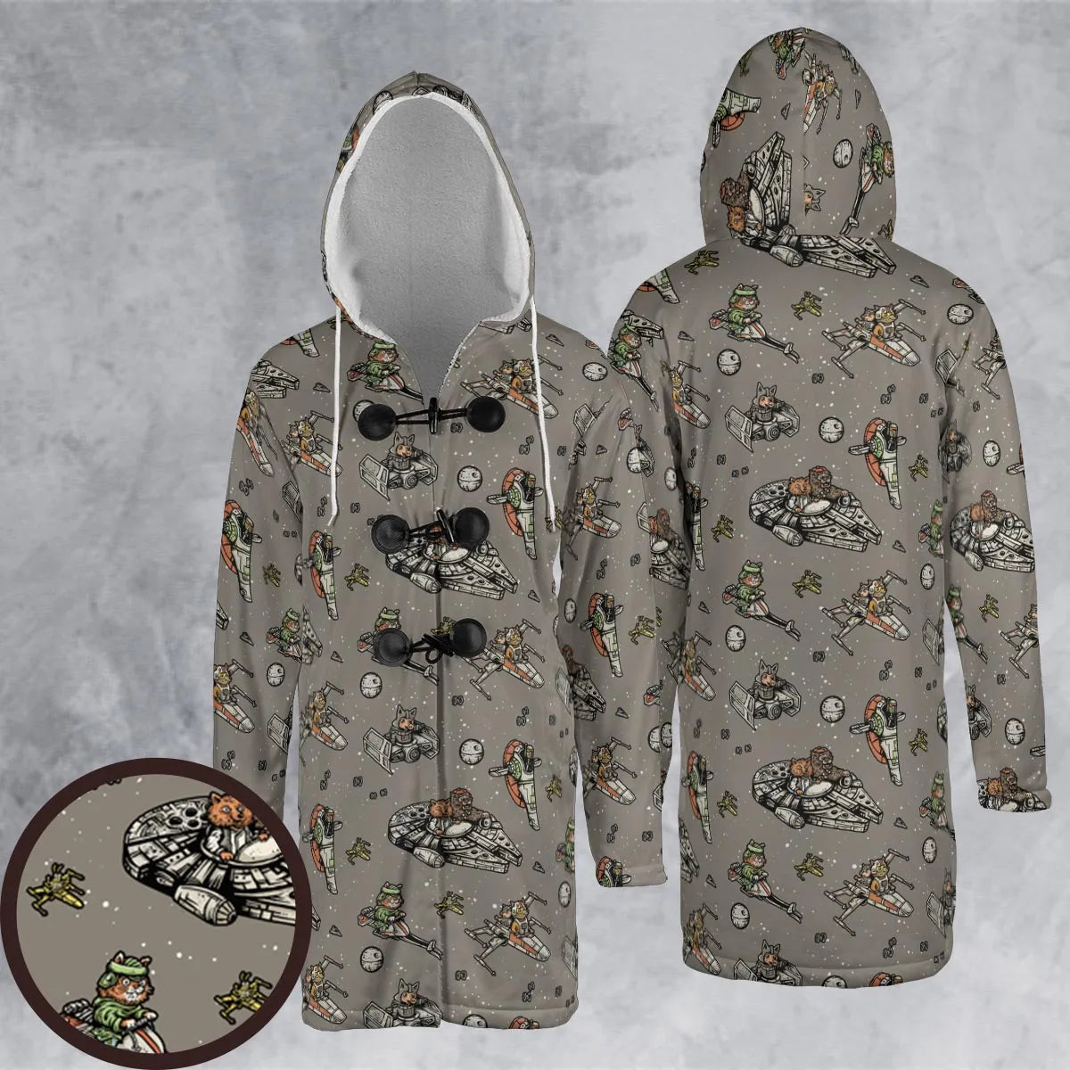 Hooded Cloak Coat - TW85PT4V
