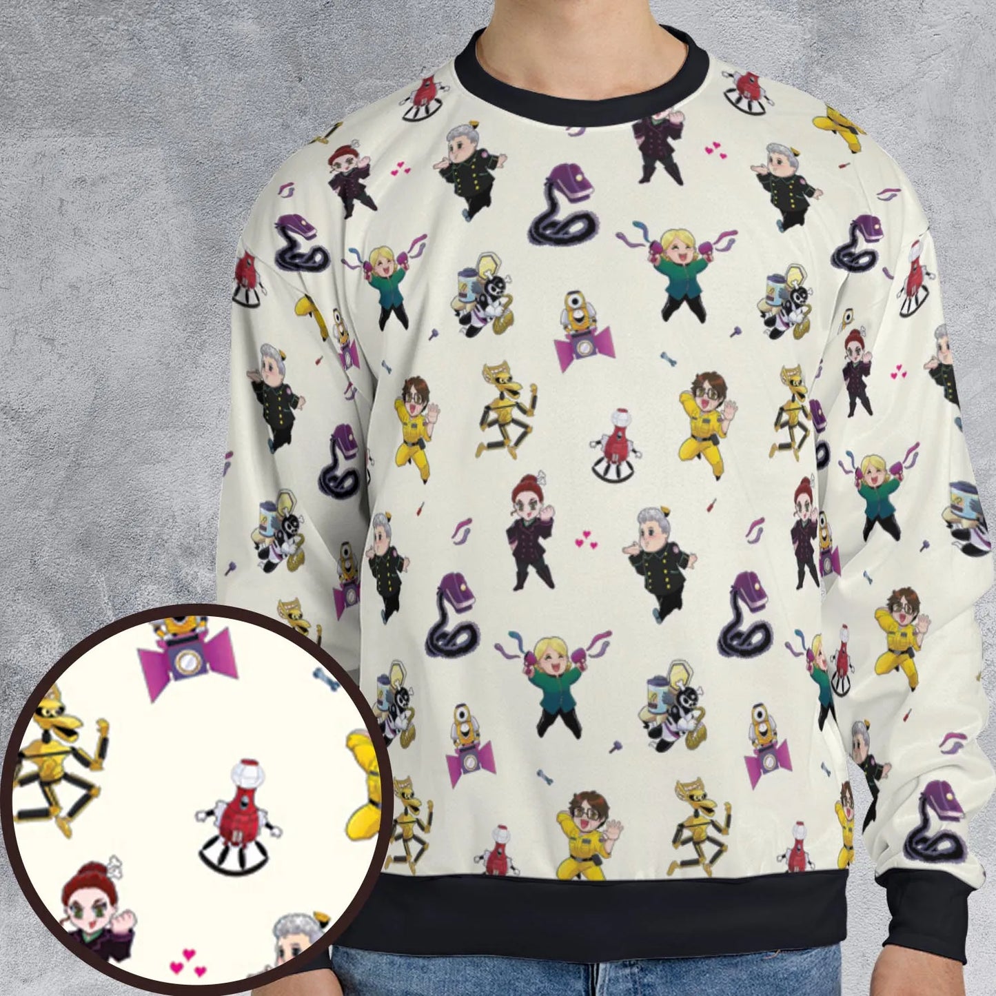 All-over Print Sweatshirt - RT2GW8U5