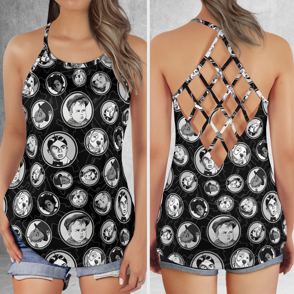Criss Cross Tank Top - NSSKJYV7 -  - 1