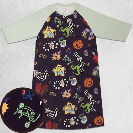 3/4 Sleeve Raglan Dress - ZQZJ4H3Q