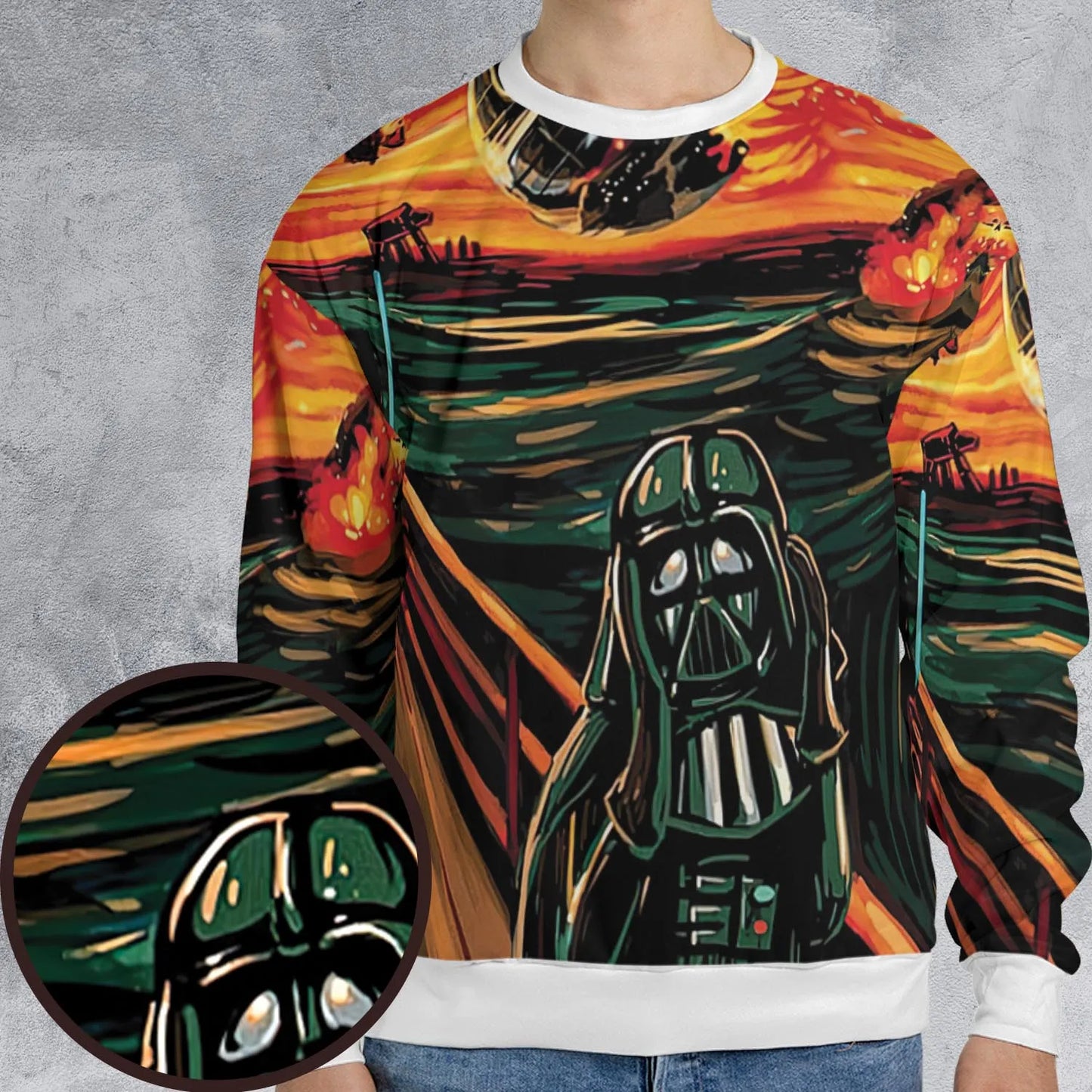 All-over Print Sweatshirt - WNBD4GXZ