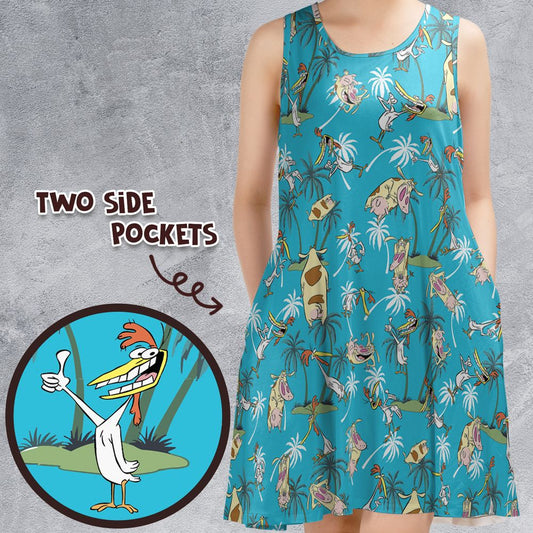 Sleeveless Dress - MKR3ZEEE -  - 1