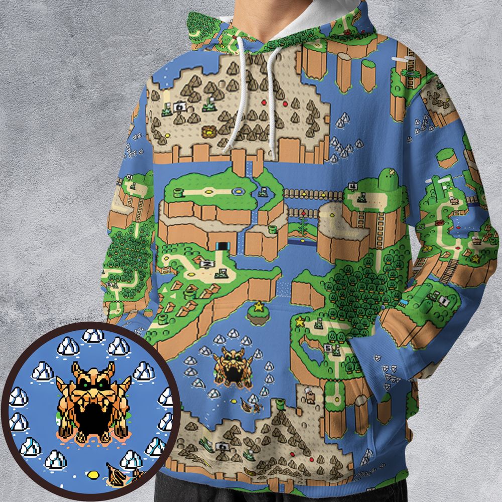 Super Mario World Map -  - 1