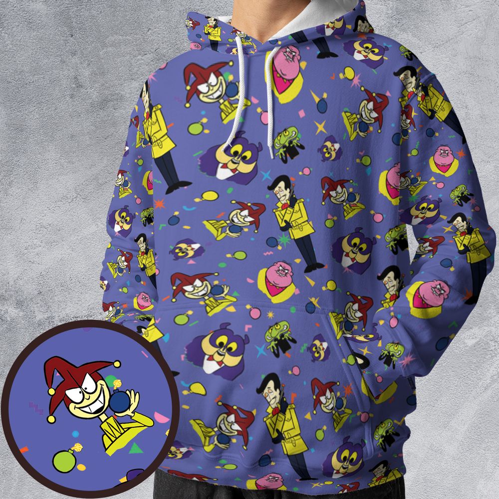 All-over Print Hoodie - DULN5VA4 -  - 1