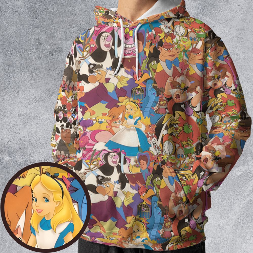 All-over Print Hoodie - FS97F3VP -  - 1