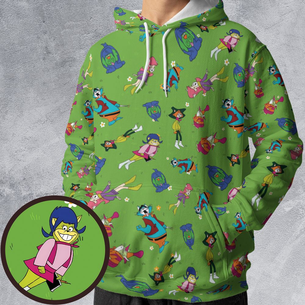All-over Print Hoodie - VJZWHLPW -  - 1