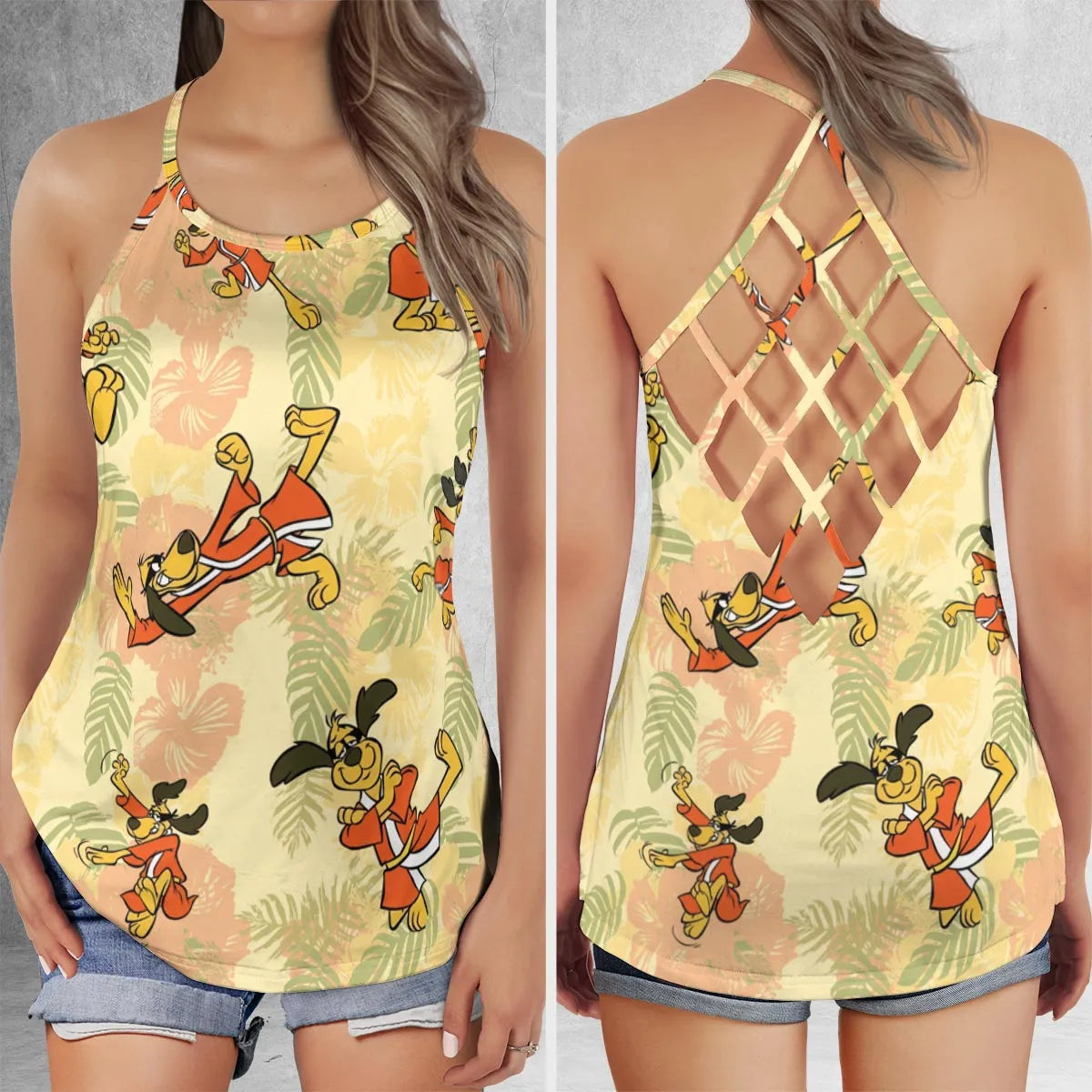 Criss Cross Tank Top - FNG2G7ZU