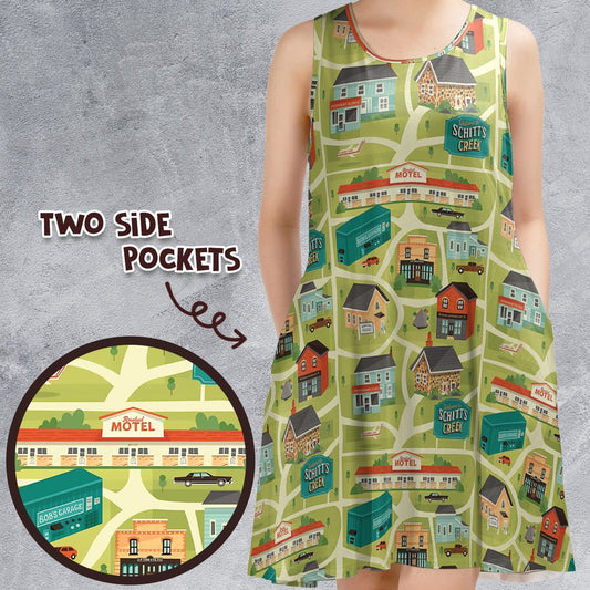 Sleeveless Dress - T3N7SAMA -  - 1