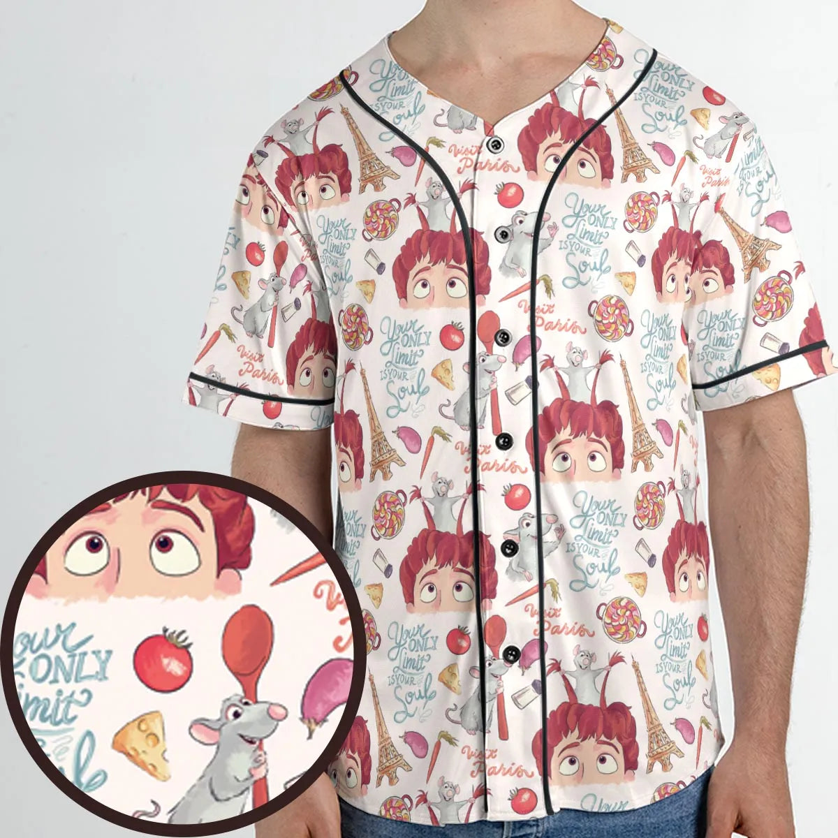 Unisex Baseball Jersey - J2YWS7SX