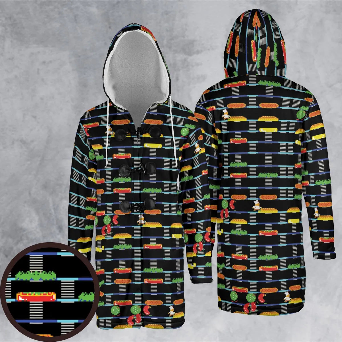 Hooded Cloak Coat - SX3MZH26
