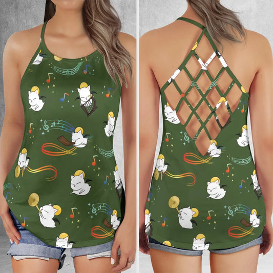 Criss Cross Tank Top - 73Z4LQ4U