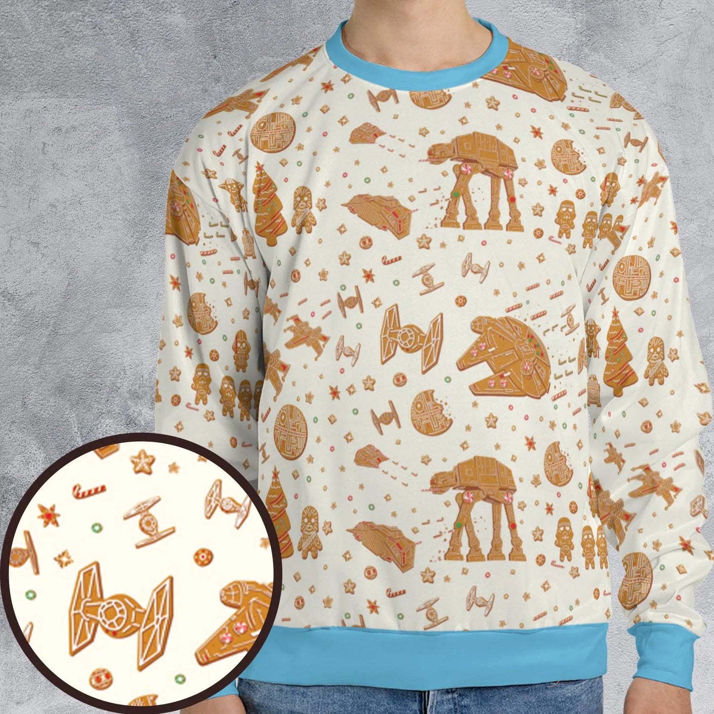 All-over Print Sweatshirt - PSKR7ER2