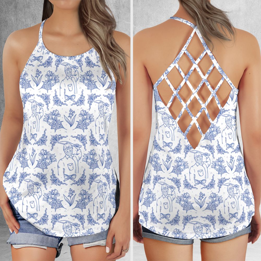 Criss Cross Tank Top - VE9RUC97 -  - 1