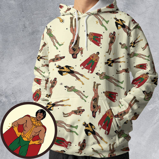 All-over Print Hoodie - 96R7WC1E -  - 1
