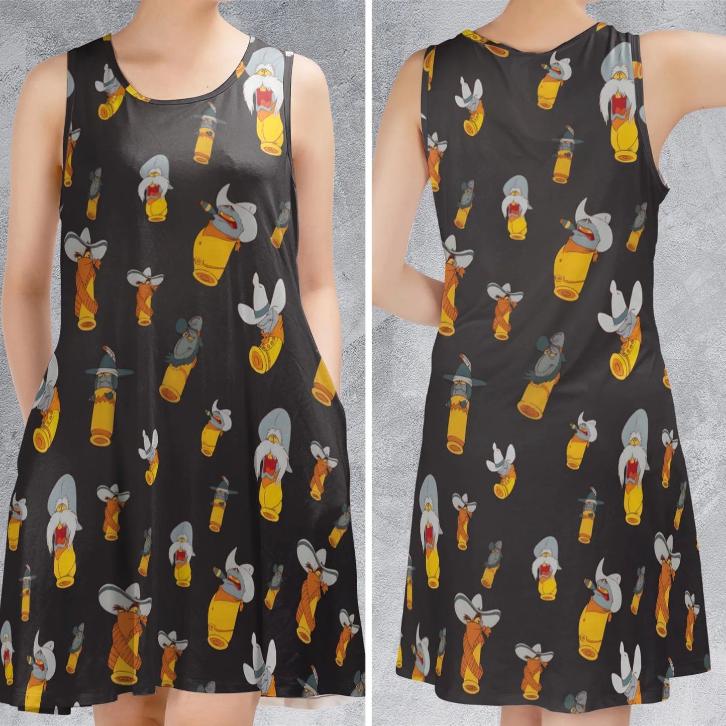 Sleeveless Dress - CDBH9539