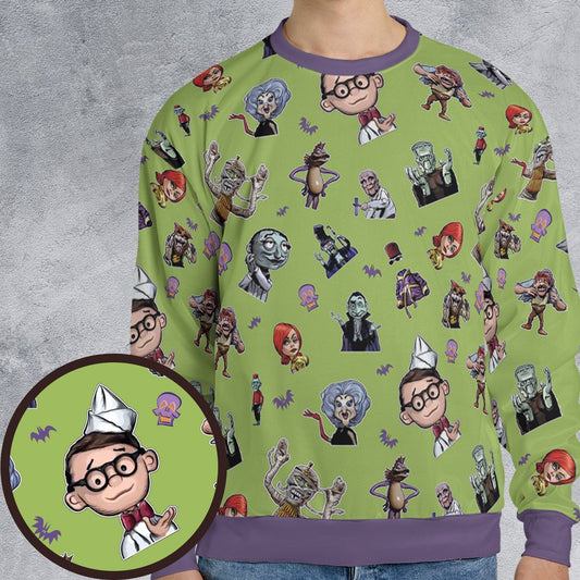 All-over Print Sweatshirt - 4YFCL2A6 -  - 1
