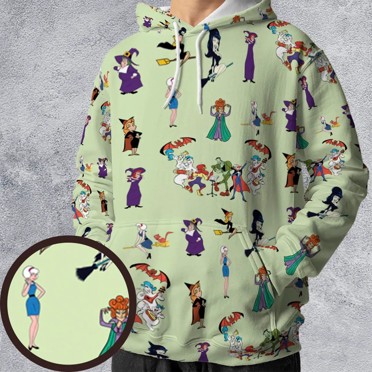 All-over Print Hoodie - GEU56LUS