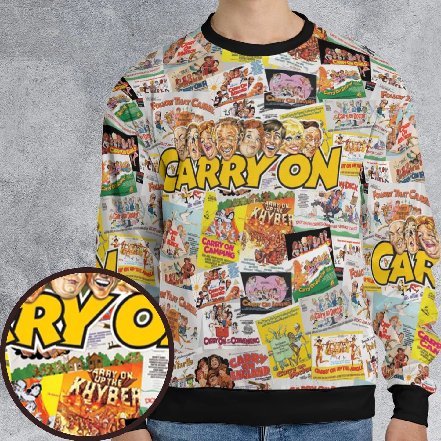 All-over Print Sweatshirt - K5LZV3N4