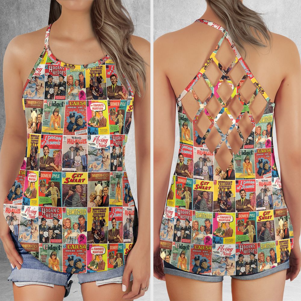 Criss Cross Tank Top - 9ZGRBX4X -  - 1