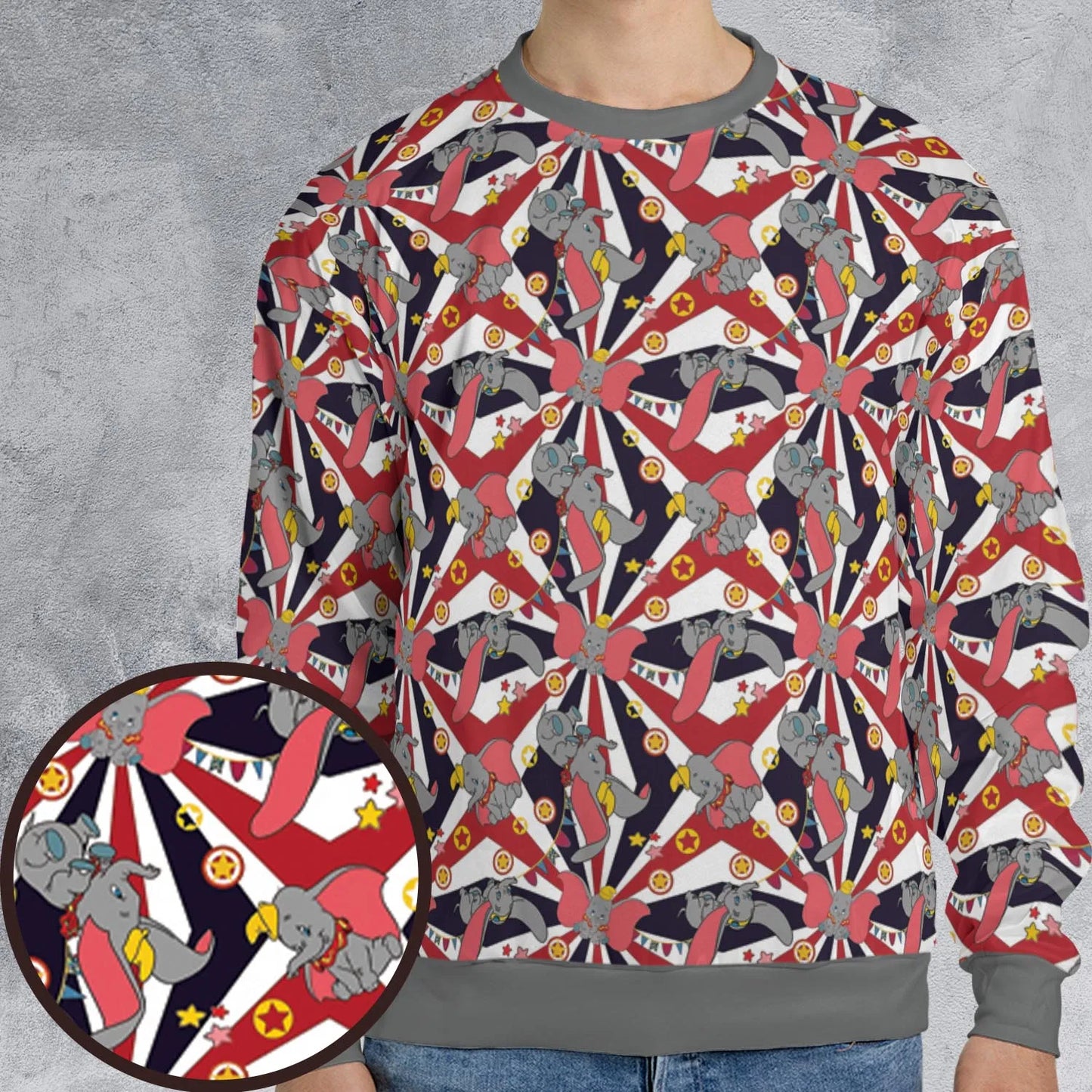All-over Print Sweatshirt - GYWHEDPF