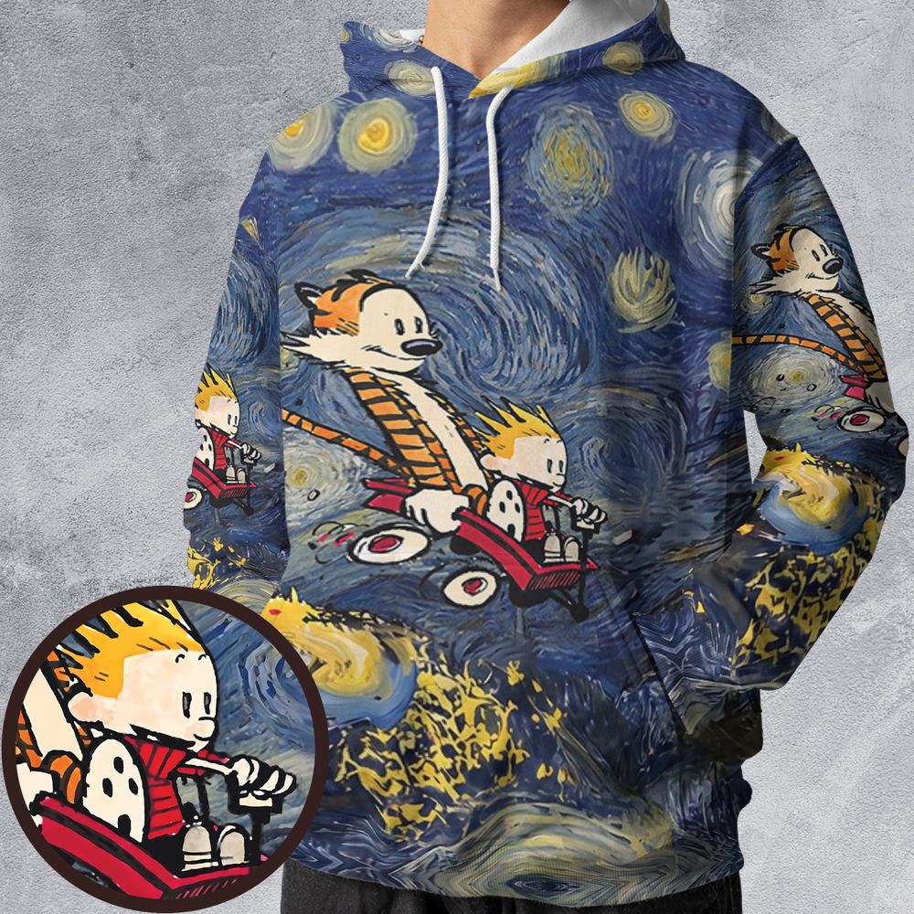 All-over Print Hoodie - 3J7SEN2T -  - 1