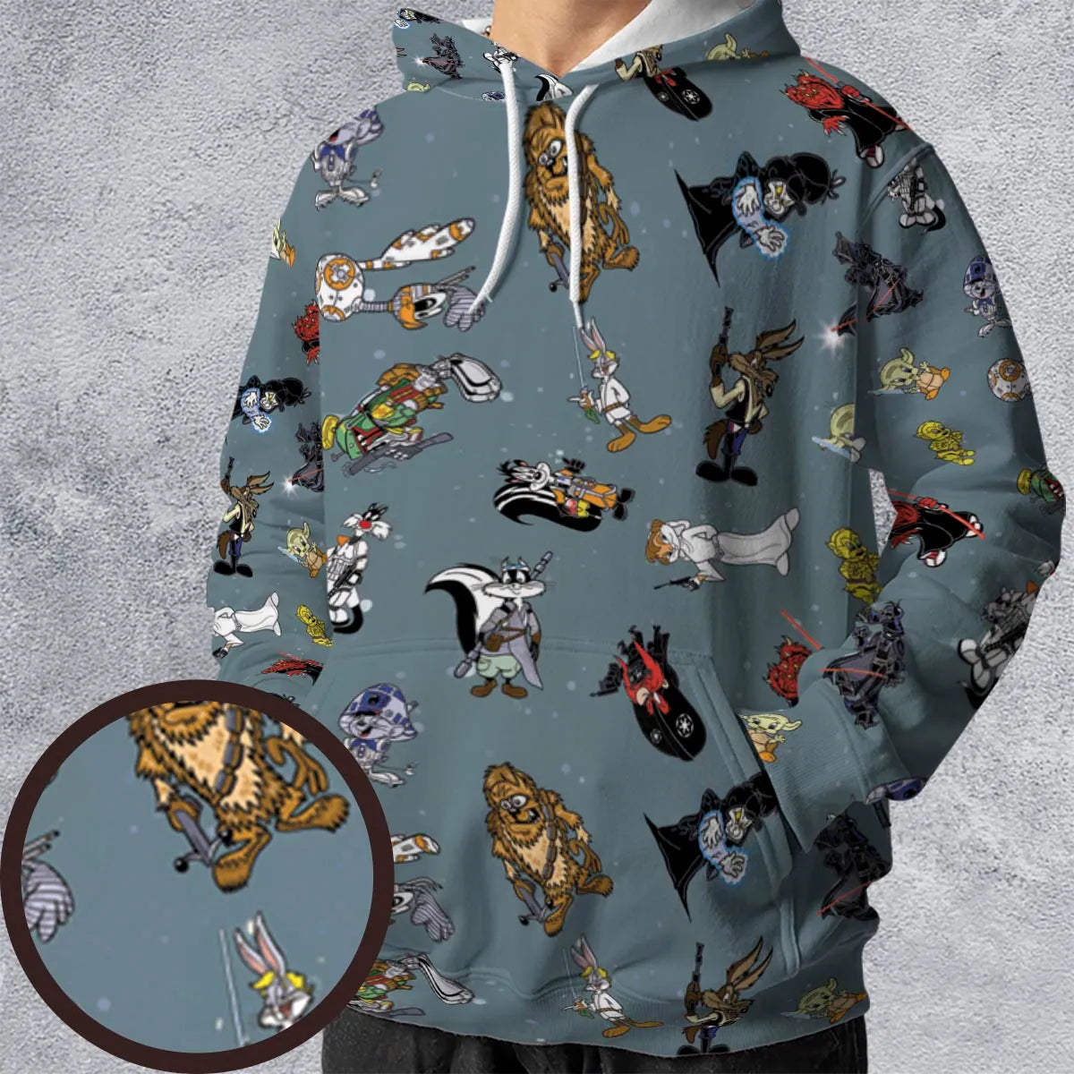 All-over Print Hoodie - R9L9RLJB