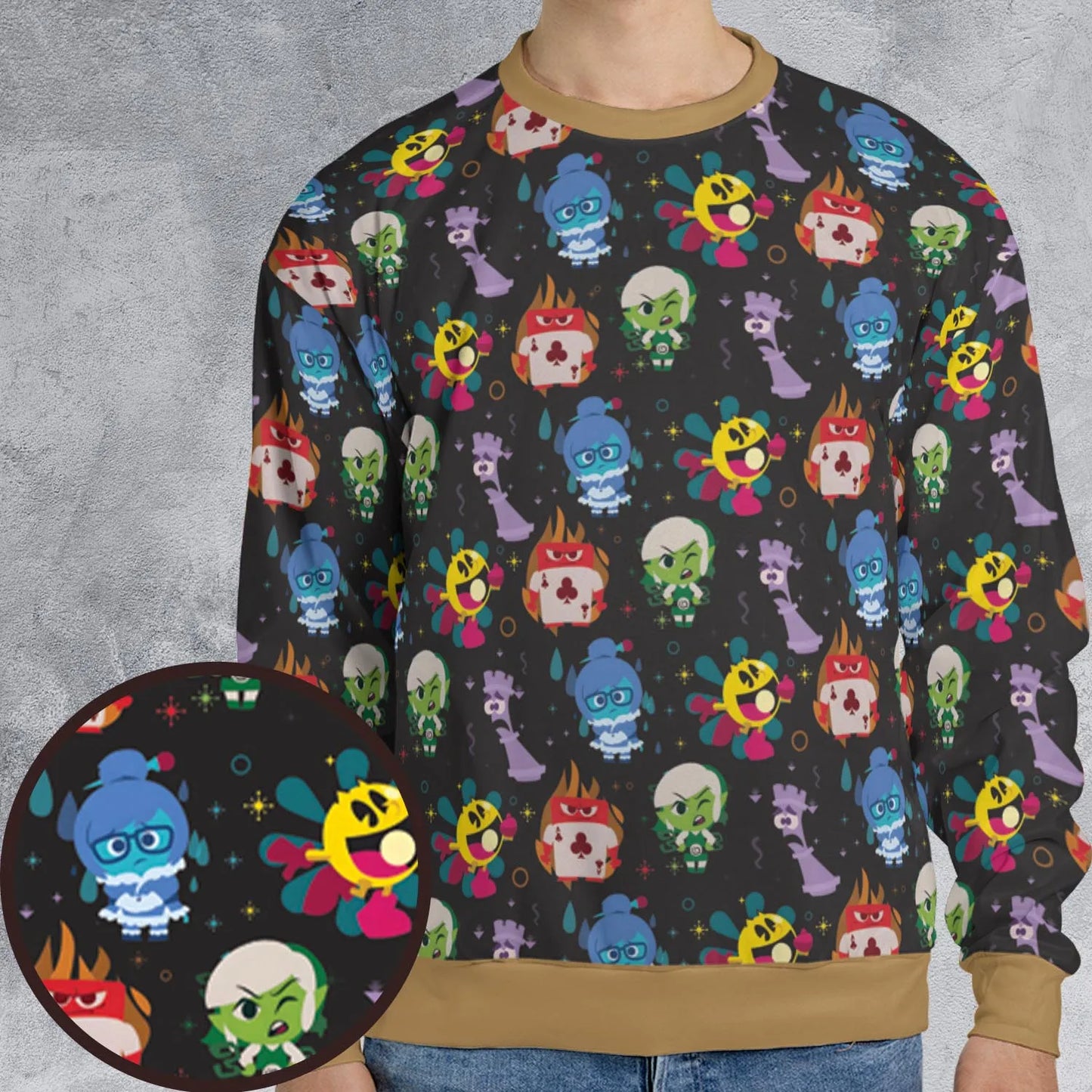 All-over Print Sweatshirt - MJ7PEUKS