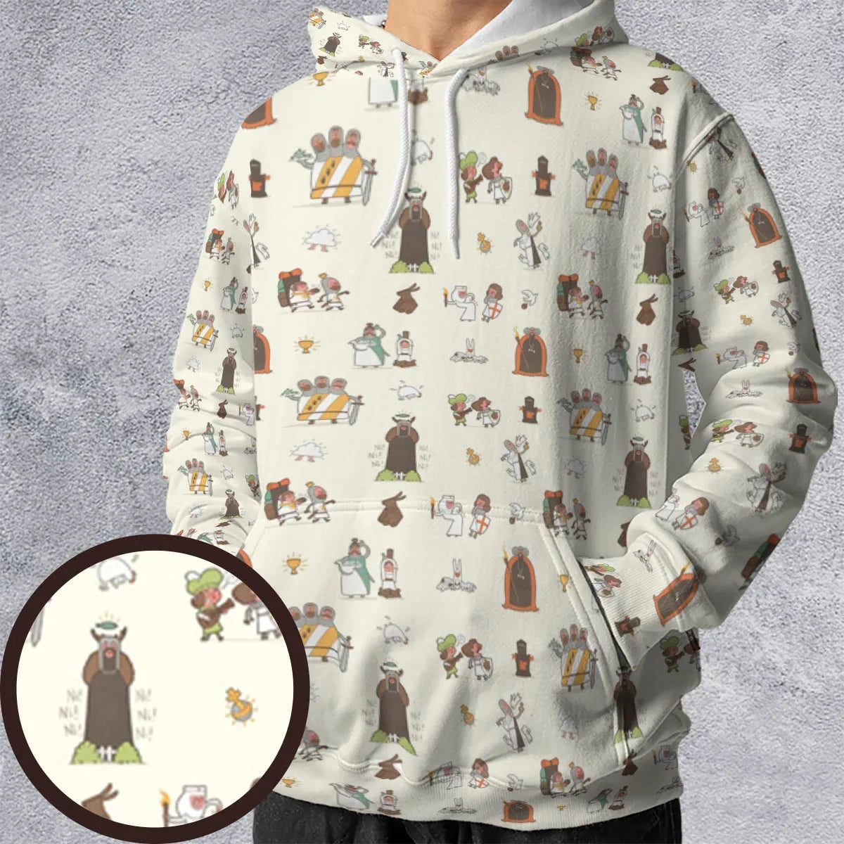 All-over Print Hoodie - 593WM73V