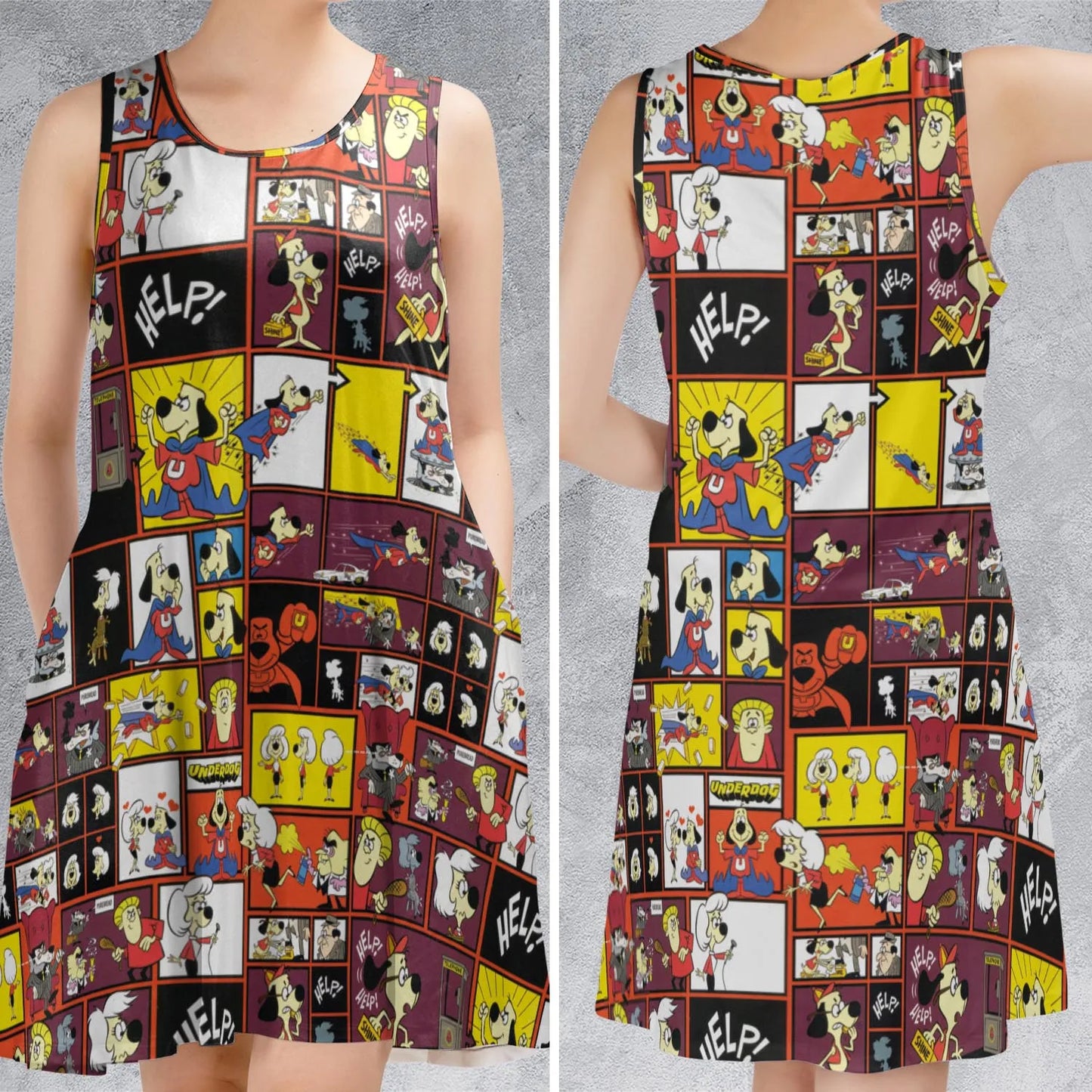 Sleeveless Dress - 22AUXQ4X