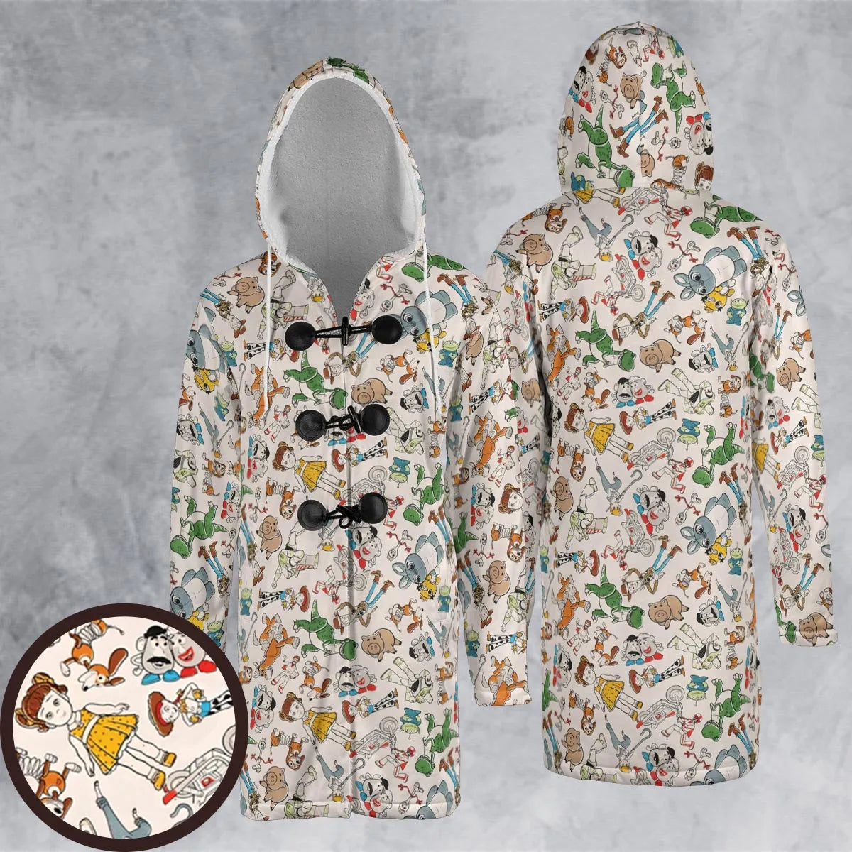 Hooded Cloak Coat - EXF9HVBQ