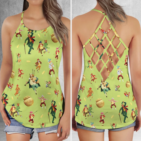 Criss Cross Tank Top - 7X351WDX