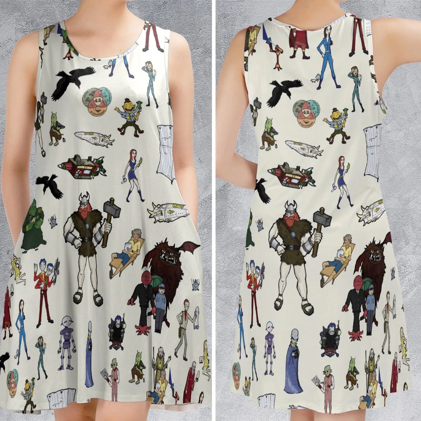 Sleeveless Dress - 9HVA25FF